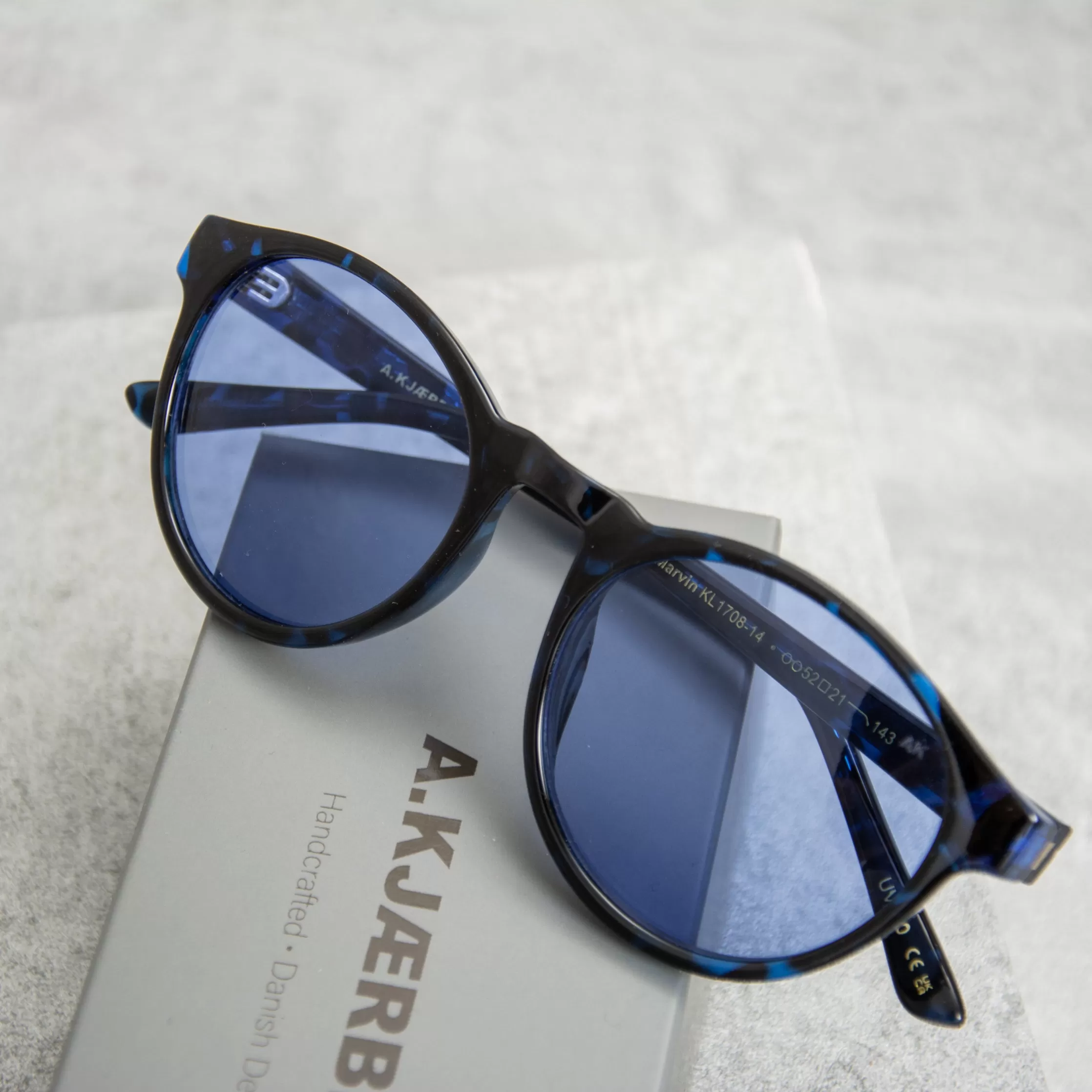 A Kjaerbede Marvin KL1708-14 Sunglasses - Demi Blue