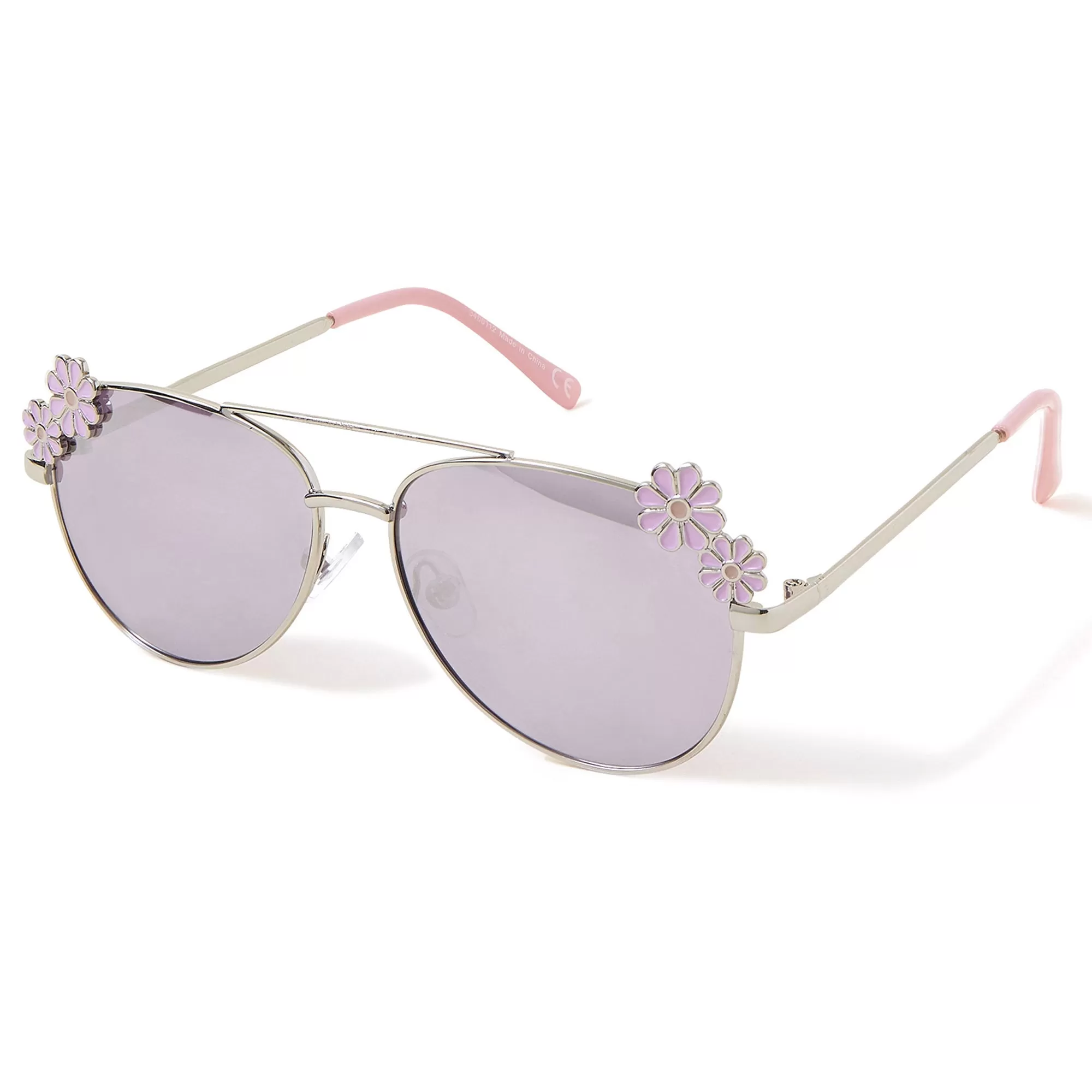 Accessorize London Girls Flower Aviator Sunglasses