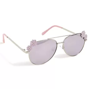 Accessorize London Girls Flower Aviator Sunglasses