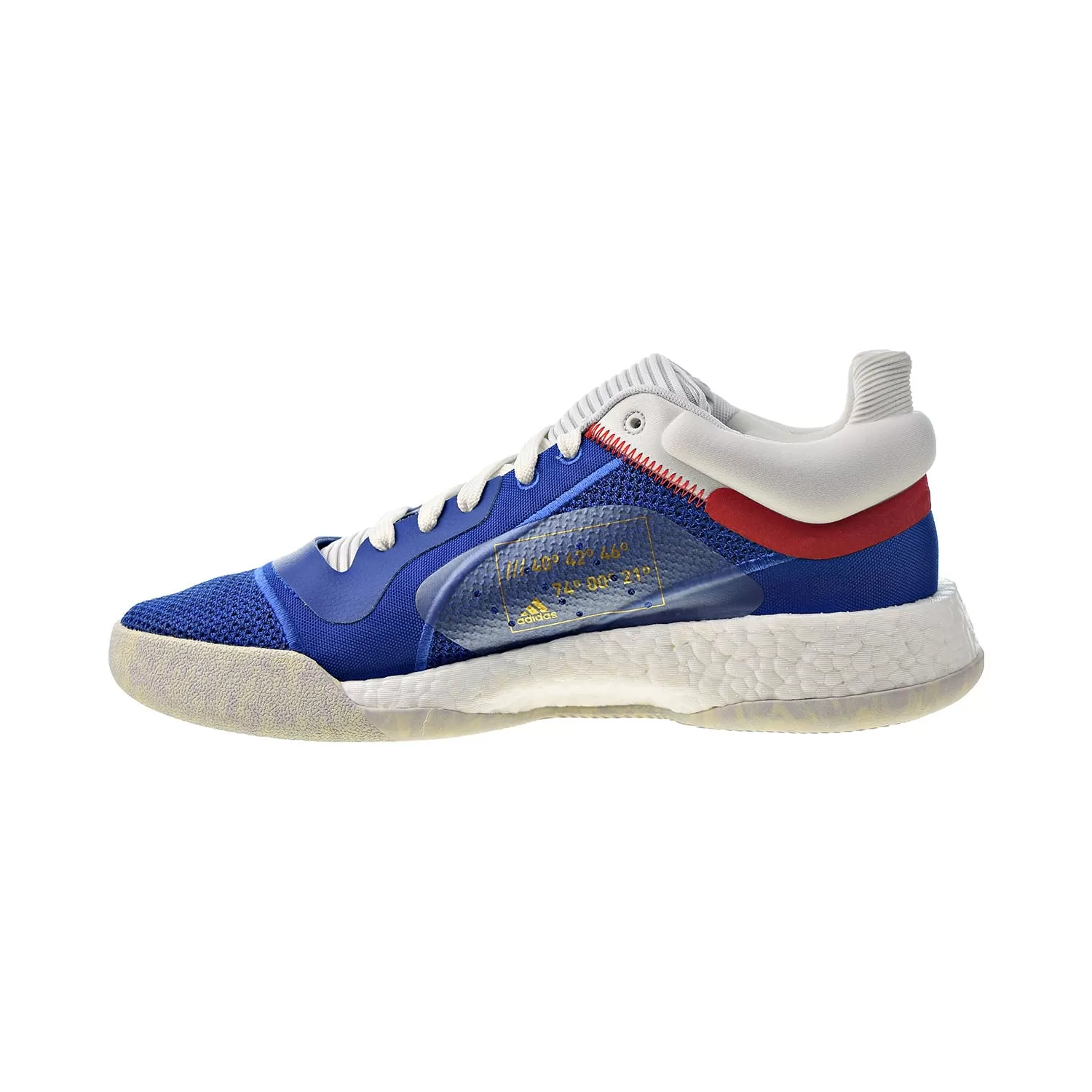 Adidas Marquee Boost Low Men's Shoes Collegiate Royal-Footwear White