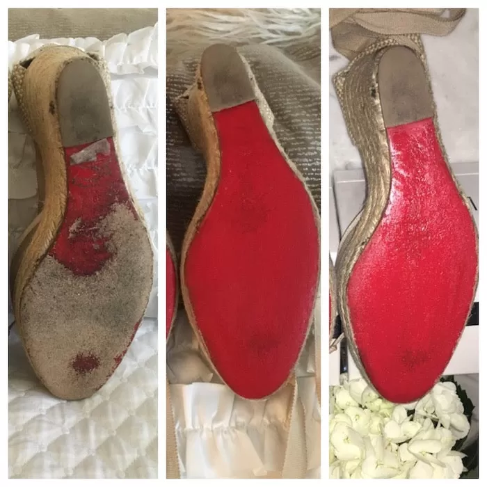 Angelus Walk On Red Bottom Coat & Restorer