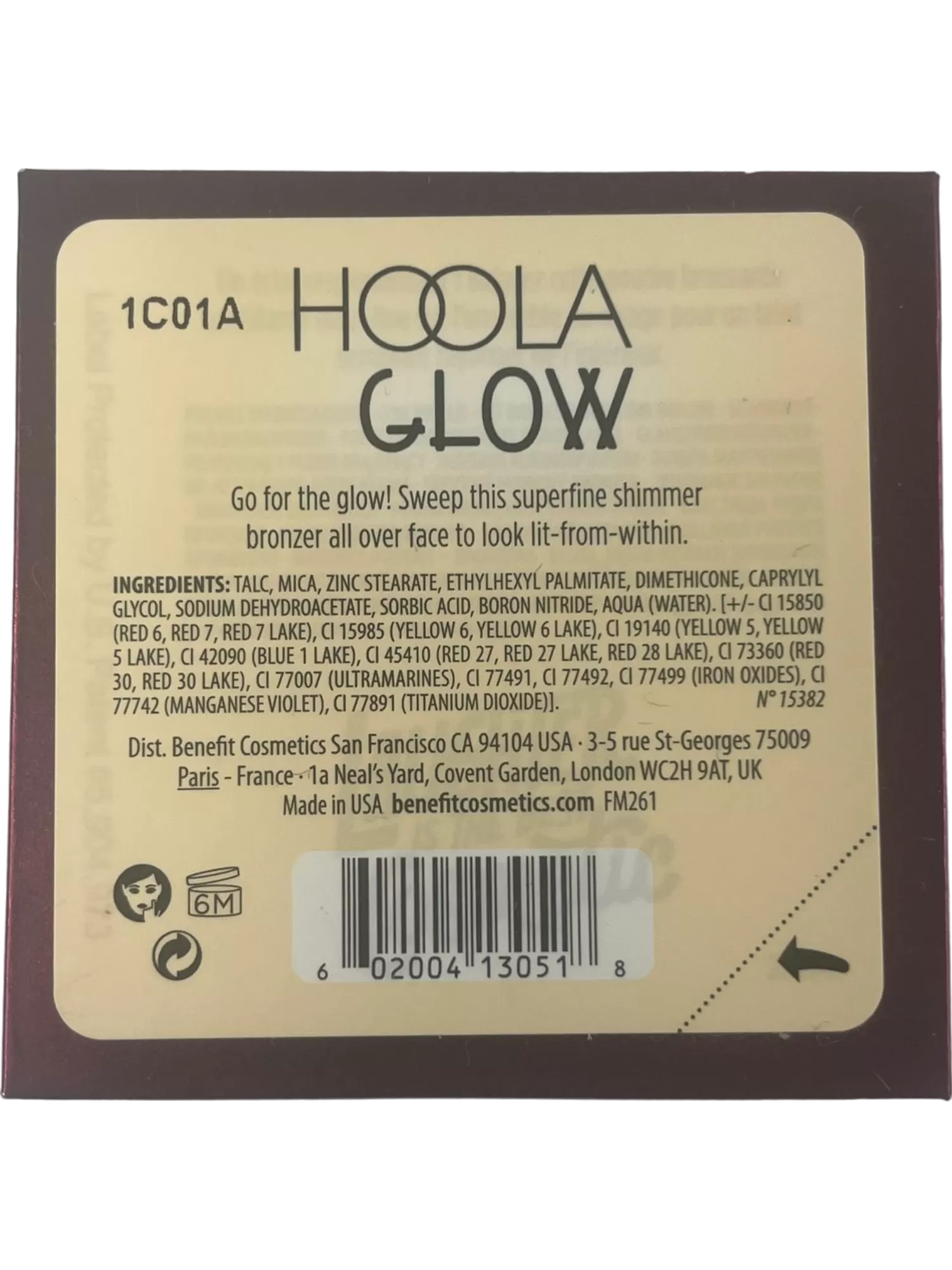 Benefit Hoola Glow Shimmer Powder Bronzer