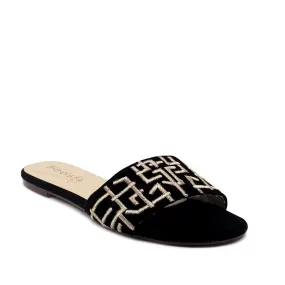 Black Formal Slipper 035208