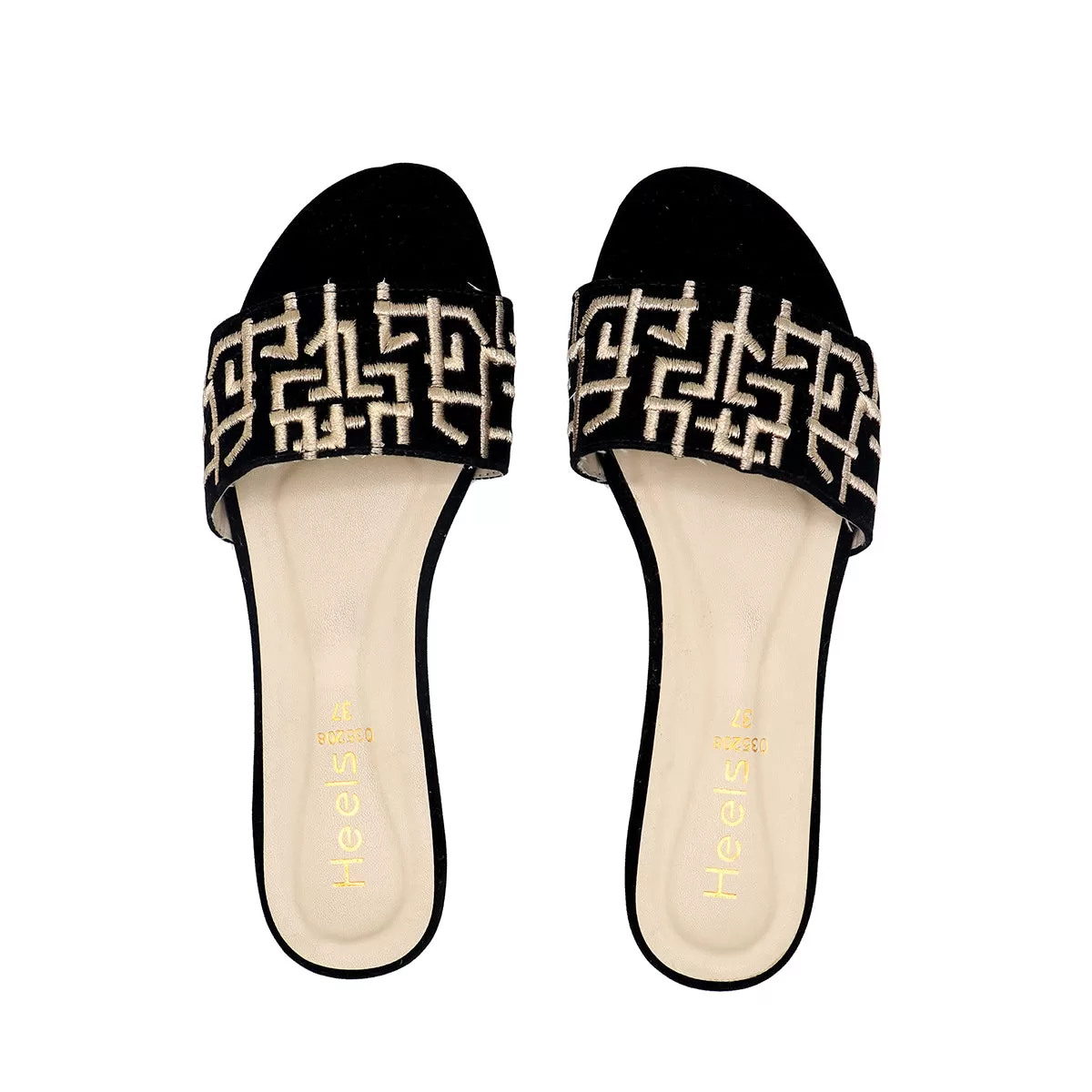 Black Formal Slipper 035208