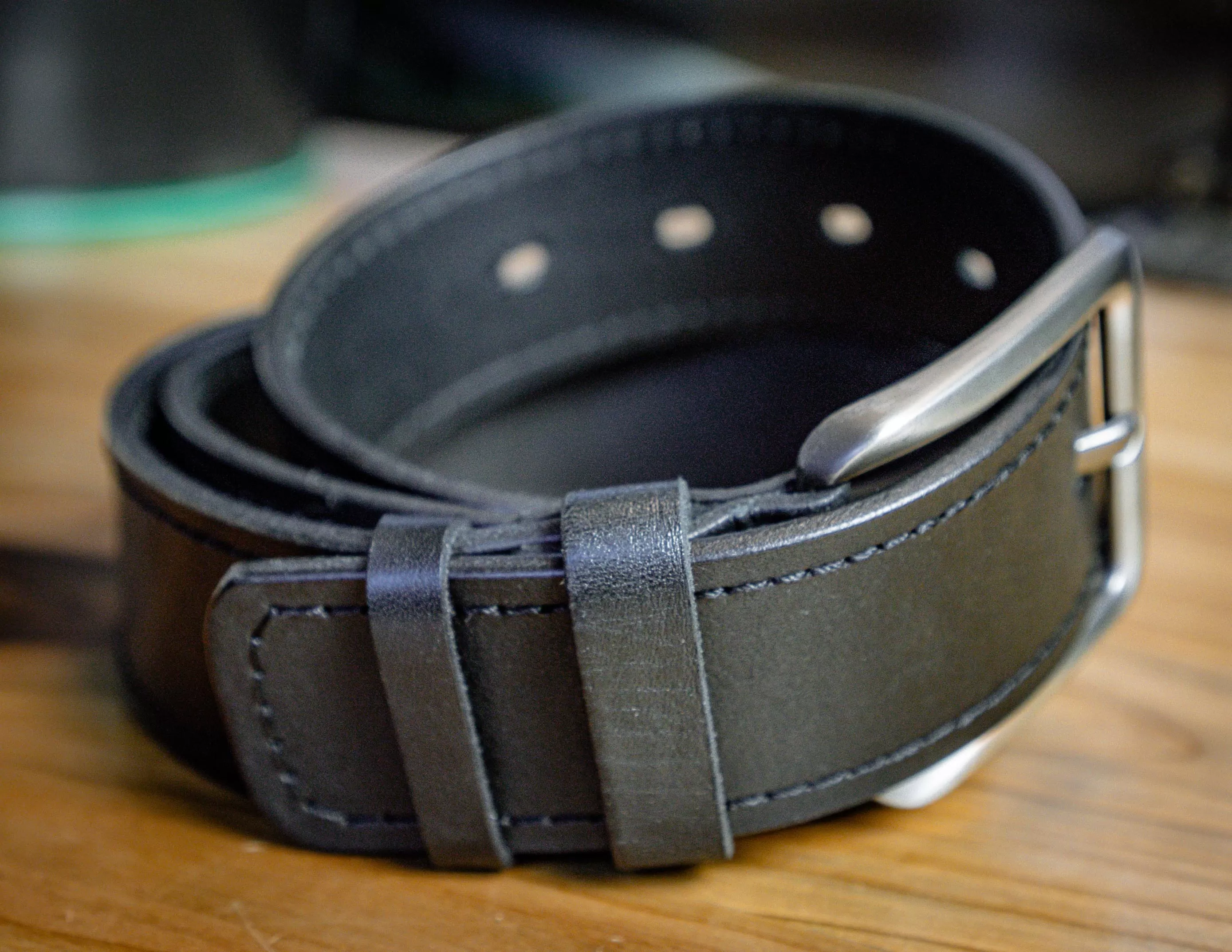 Black Leather Belt | Men’s Belt HANDCRAFTED