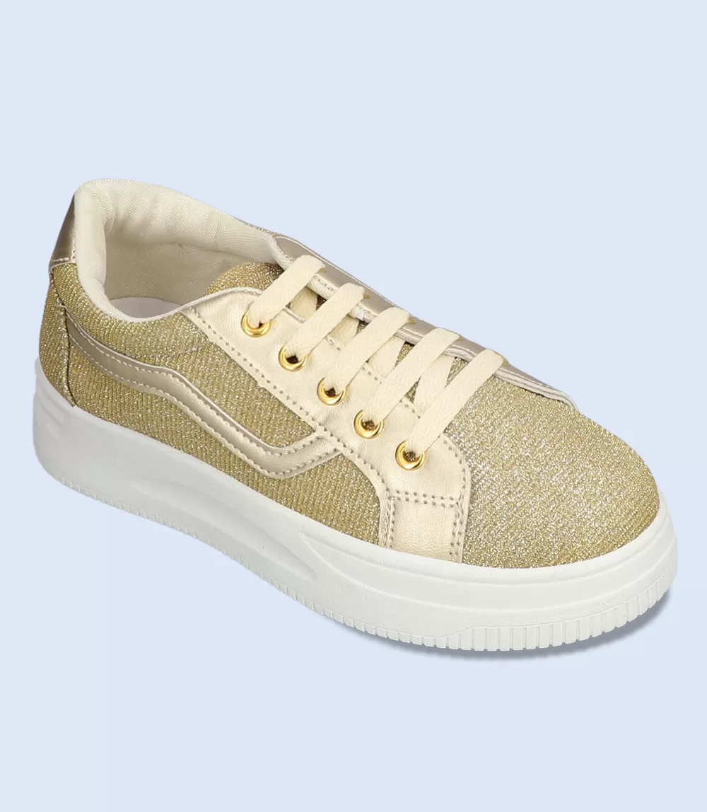 BW9560-GOLDEN-Women Sports Shoes