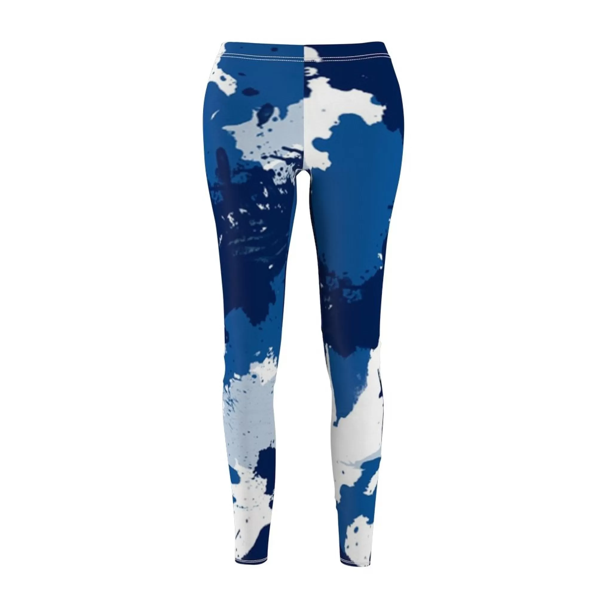 Bynelo Tie Dye Camouflage Women's Casual Leggings