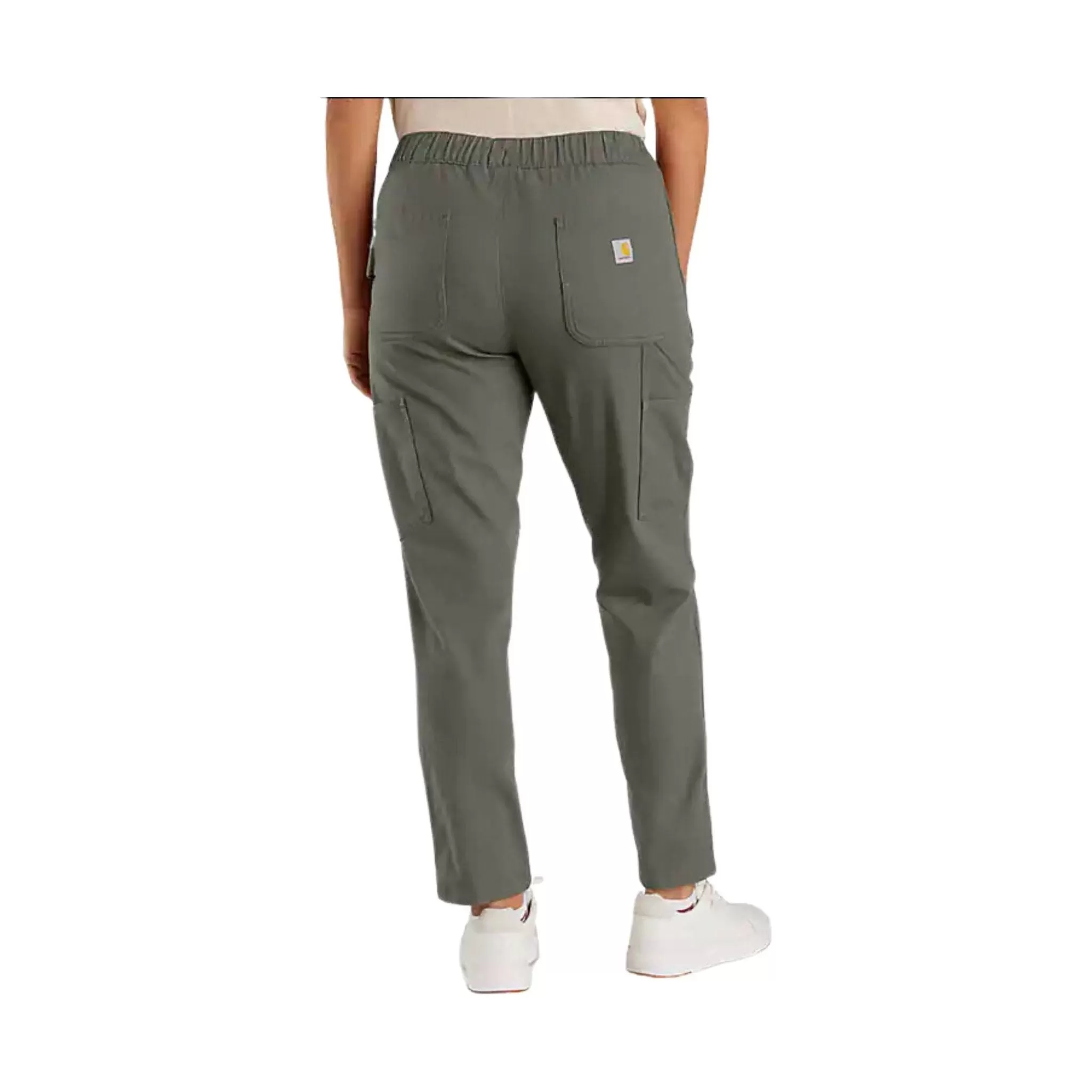 Carhartt Women's Force Relaxed Fit Ripstop Work Pant - Dusty Olive