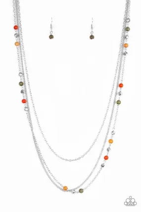 Colorful Cadence Multi Necklace - Paparazzi Accessories