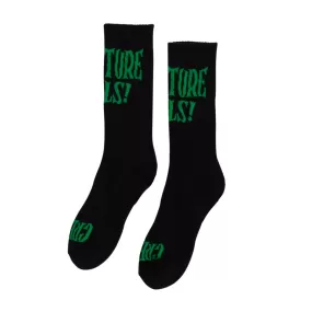 Creature Reaper Kills Crew Socks Black