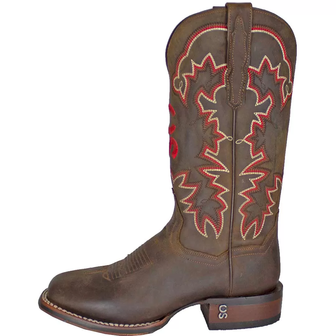 Dan Post Men's CS Stitch Square Toe Cowboy Boots