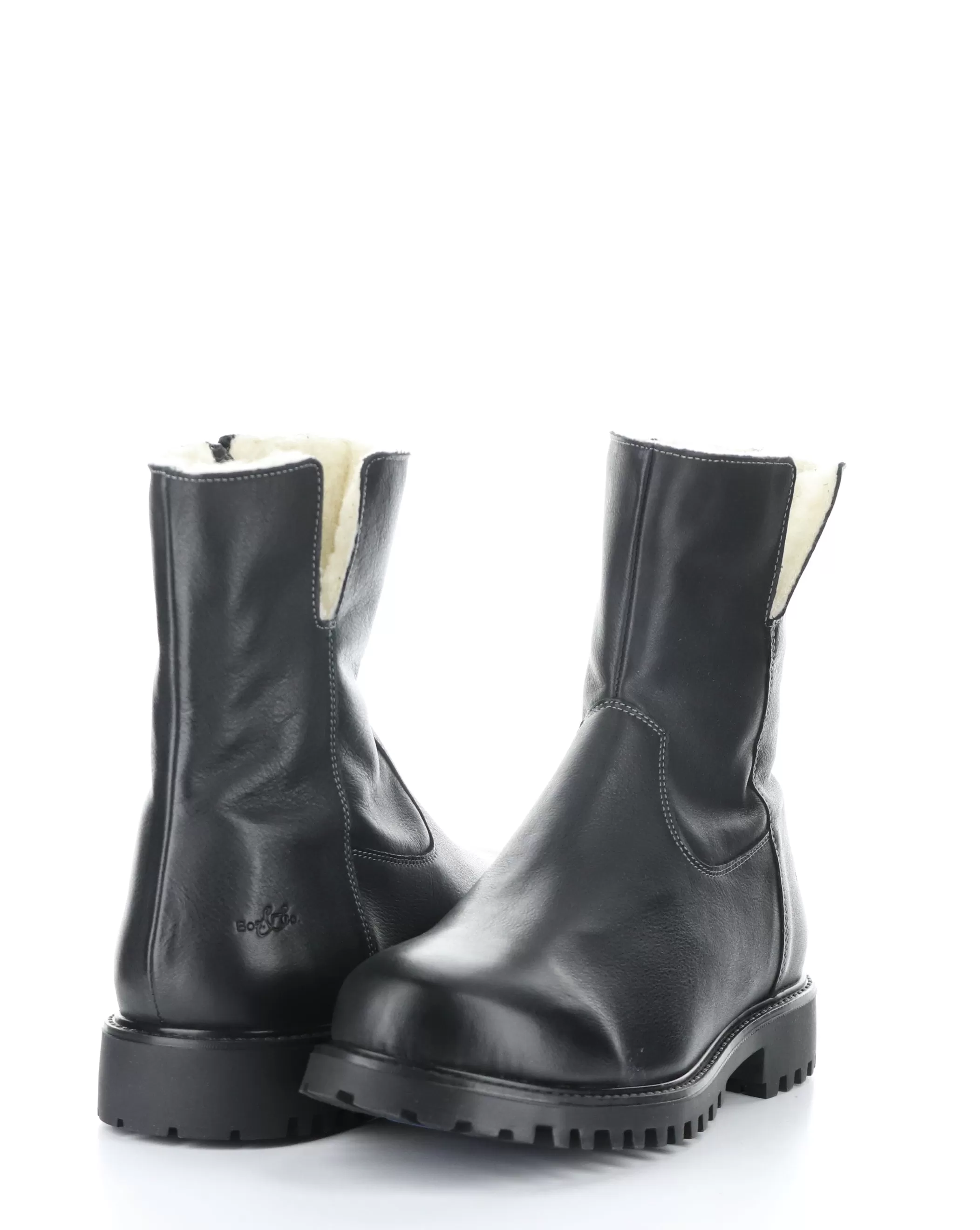 DEREK BLACK Round Toe Boots