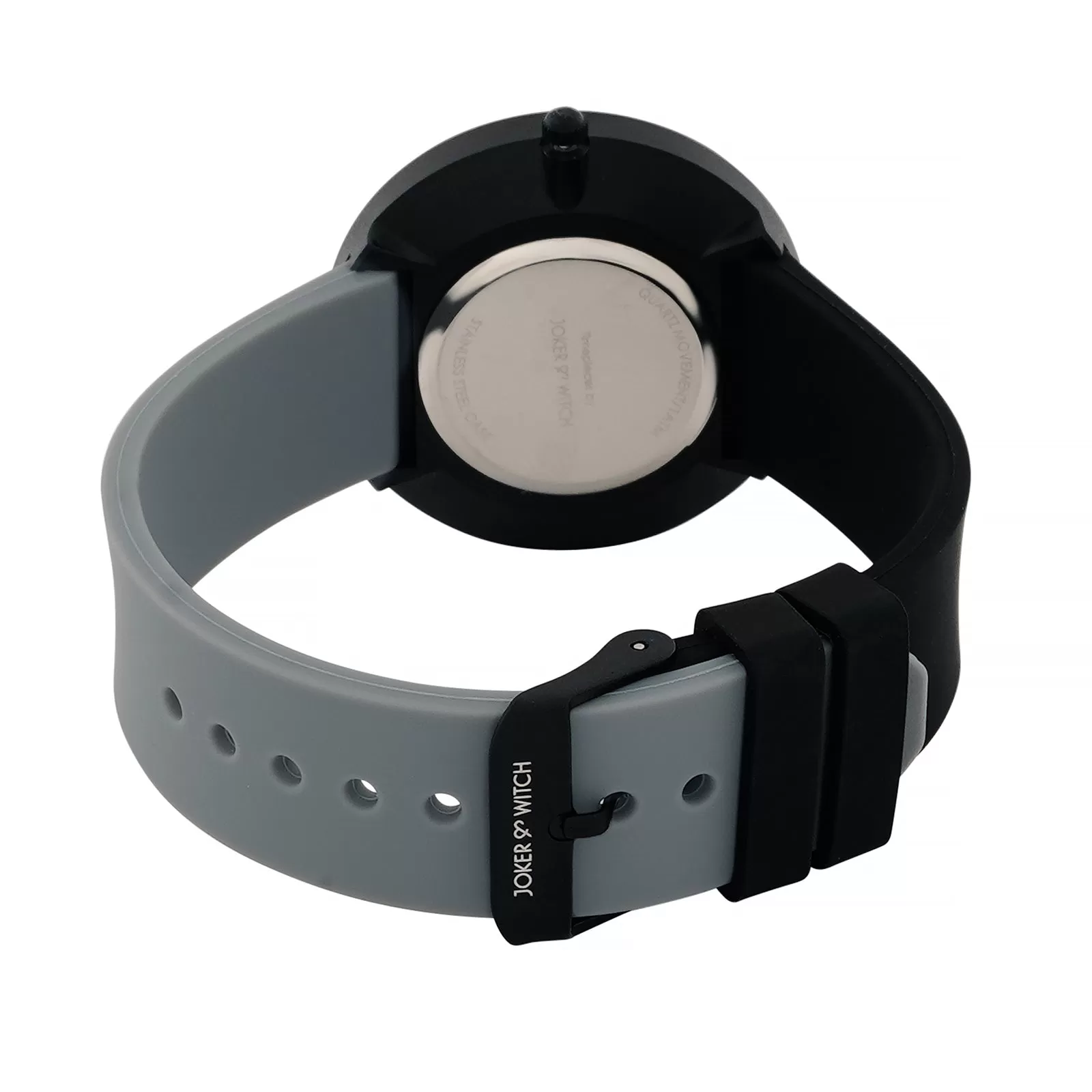 Duet Luminex  Black Silicone Strap Watch