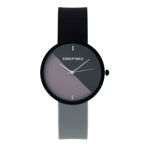 Duet Luminex  Black Silicone Strap Watch