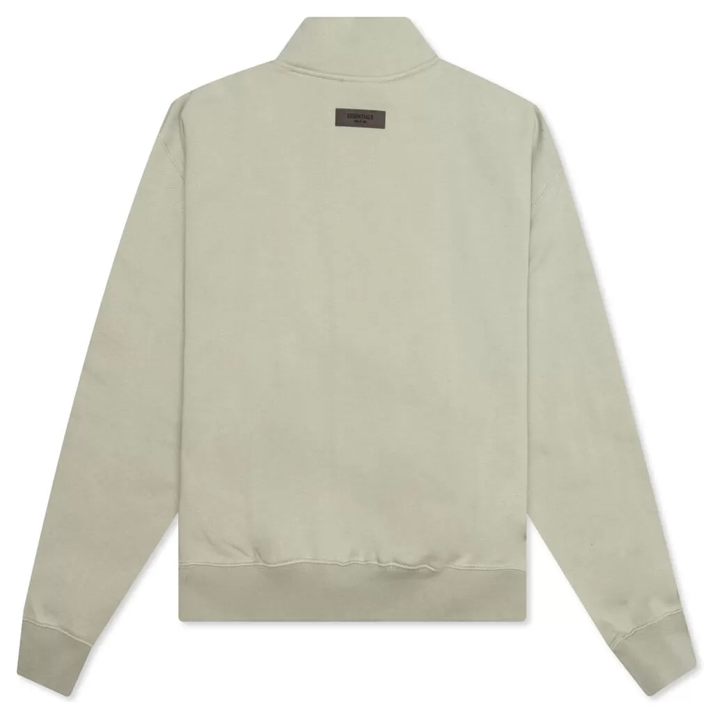 Essentials Women's 1/2 Zip Pullover - Seafoam