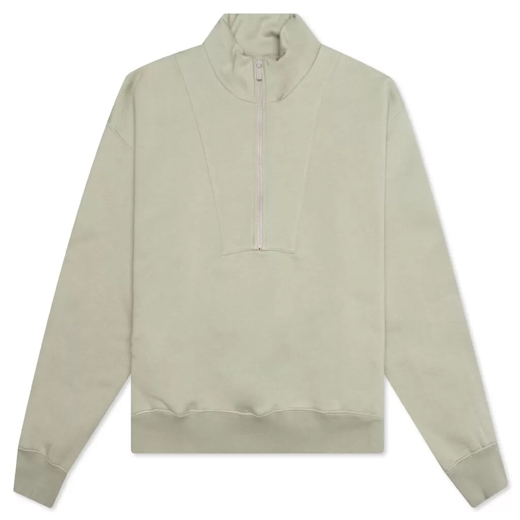 Essentials Women's 1/2 Zip Pullover - Seafoam