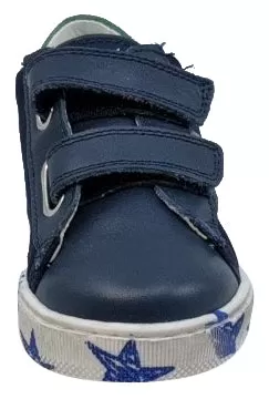 Falcotto Boy's New Leryn Fashion Sneakers, Navy/Verde