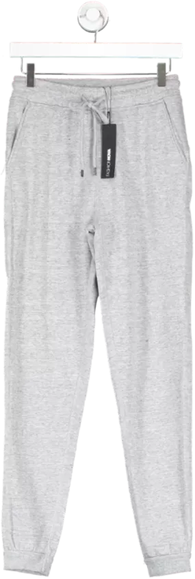 Fashion Nova Grey Look Again Joggers UK S