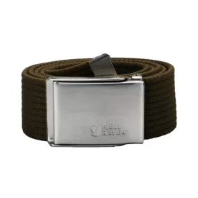 Fjallraven Canvas Belt - Dark Olive