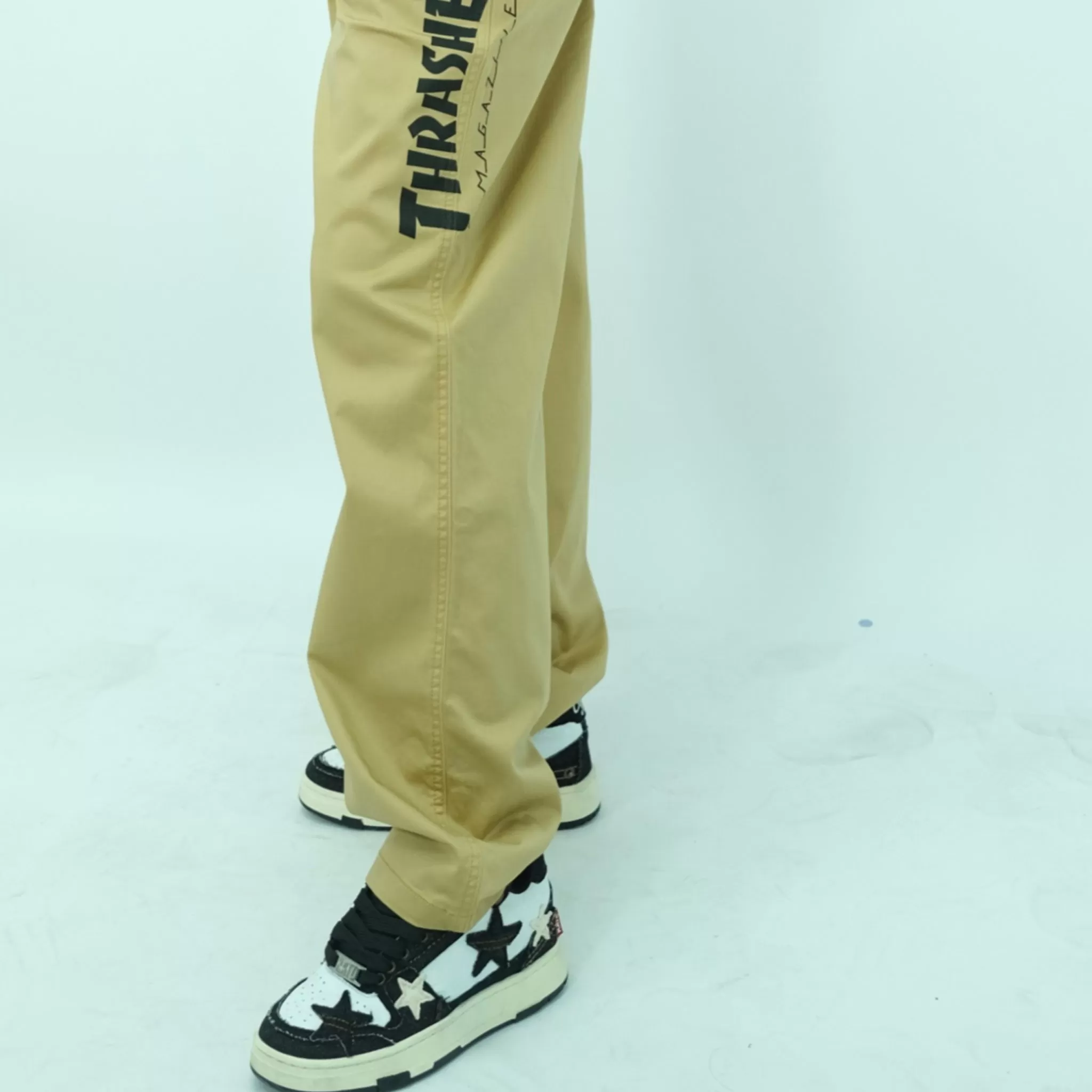 FLAME POCKET PANTS (KHAKI)