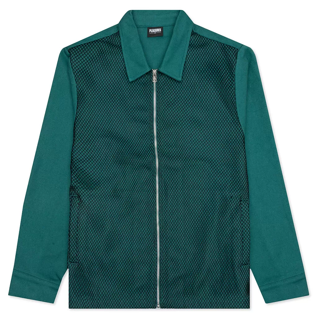 Flirt Work Jacket - Green