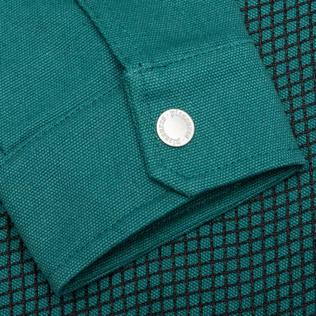 Flirt Work Jacket - Green