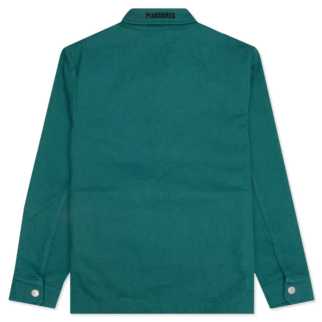 Flirt Work Jacket - Green