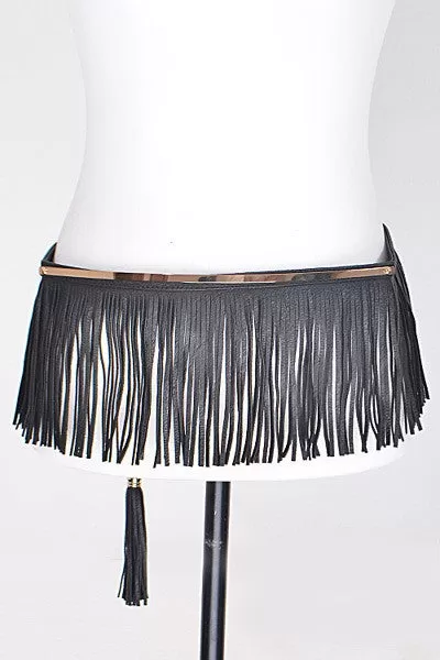 Fringe Belt (Black Color)