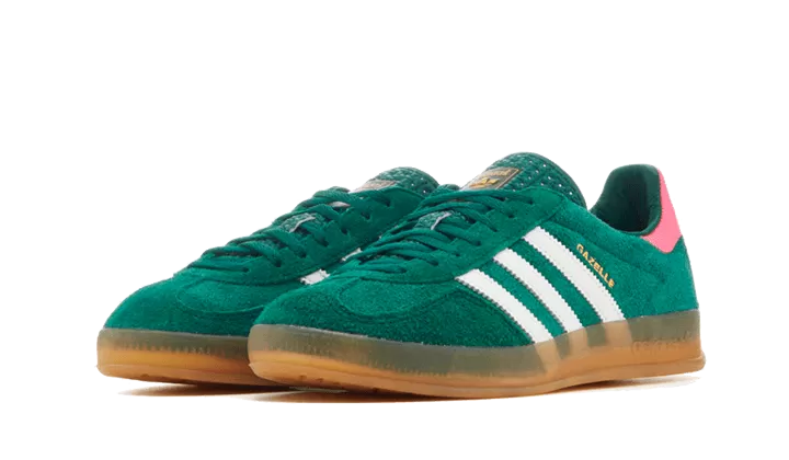 Gazelle Indoor Collegiate Green Lucid Pink