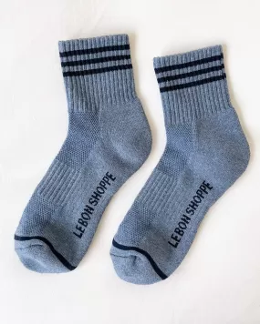 Girlfriend Socks – Indigo