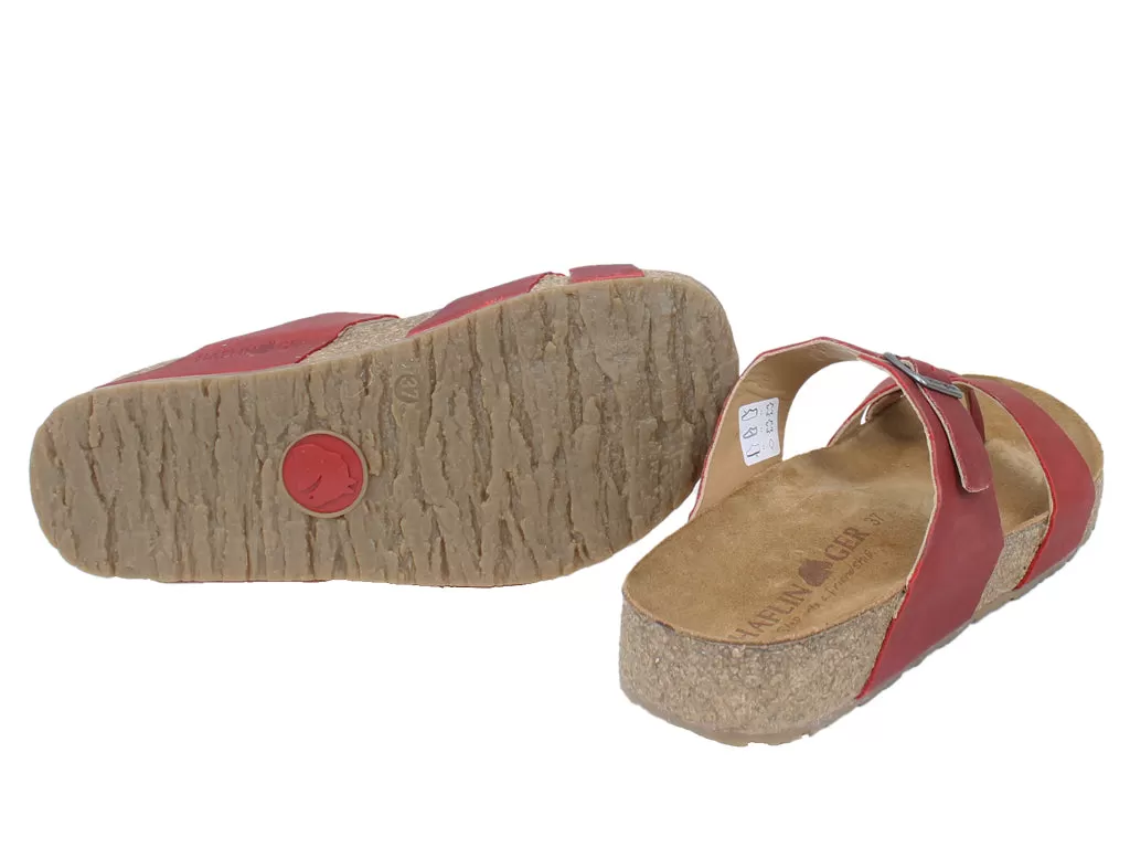 Haflinger Sandals Juno Red