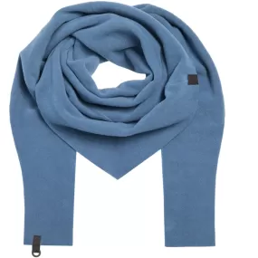 Henriette Steffensen Triangle Scarf in Dusty Blue