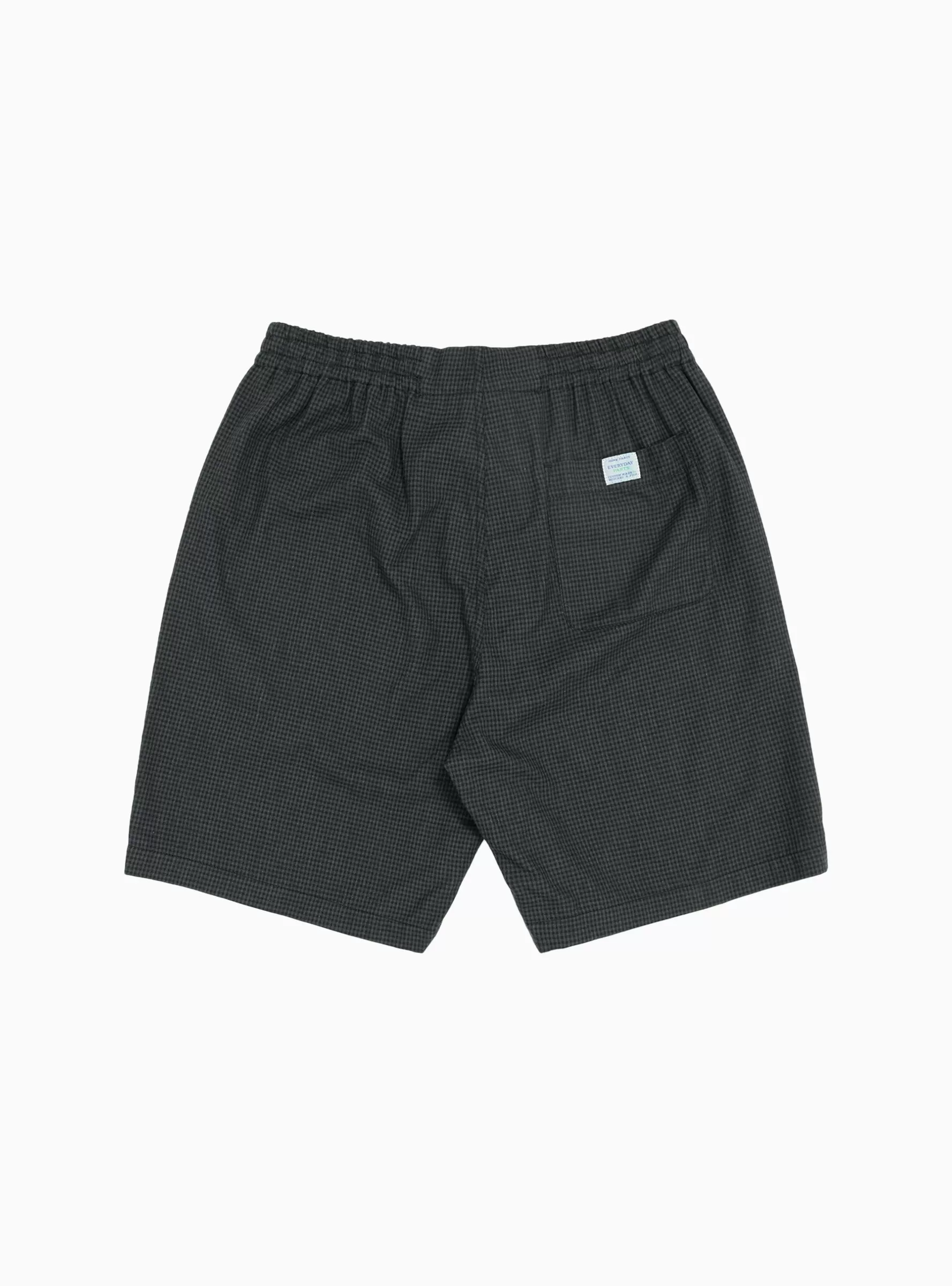 Home Party Shorts Navy Check