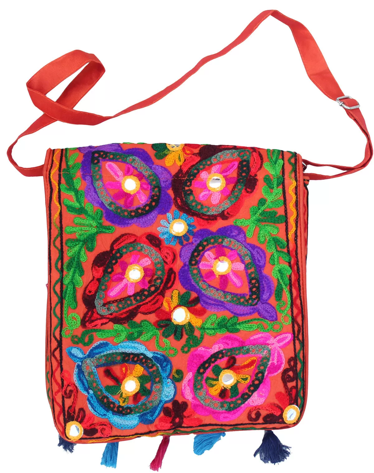 India Clothing Handcrafted Women's Cross Body Shoulder Hippie Gypsy Bag