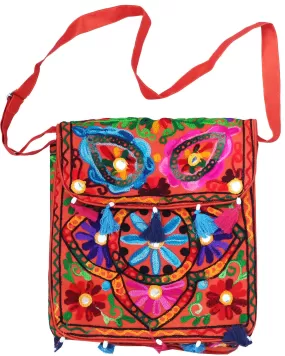 India Clothing Handcrafted Women's Cross Body Shoulder Hippie Gypsy Bag