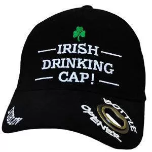 Irish Drinking Cap with Bottle Opener