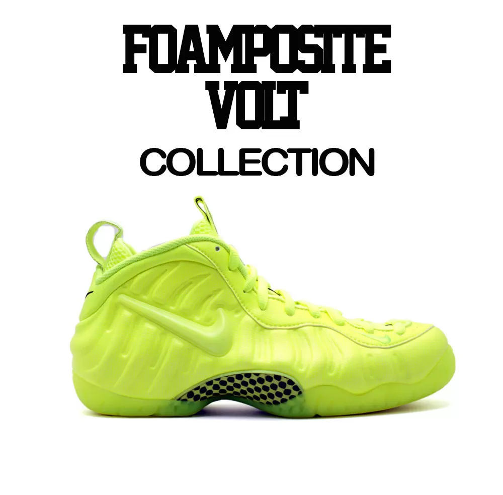 Kids - Volt Foamposite Trust Your Hustle Shirt