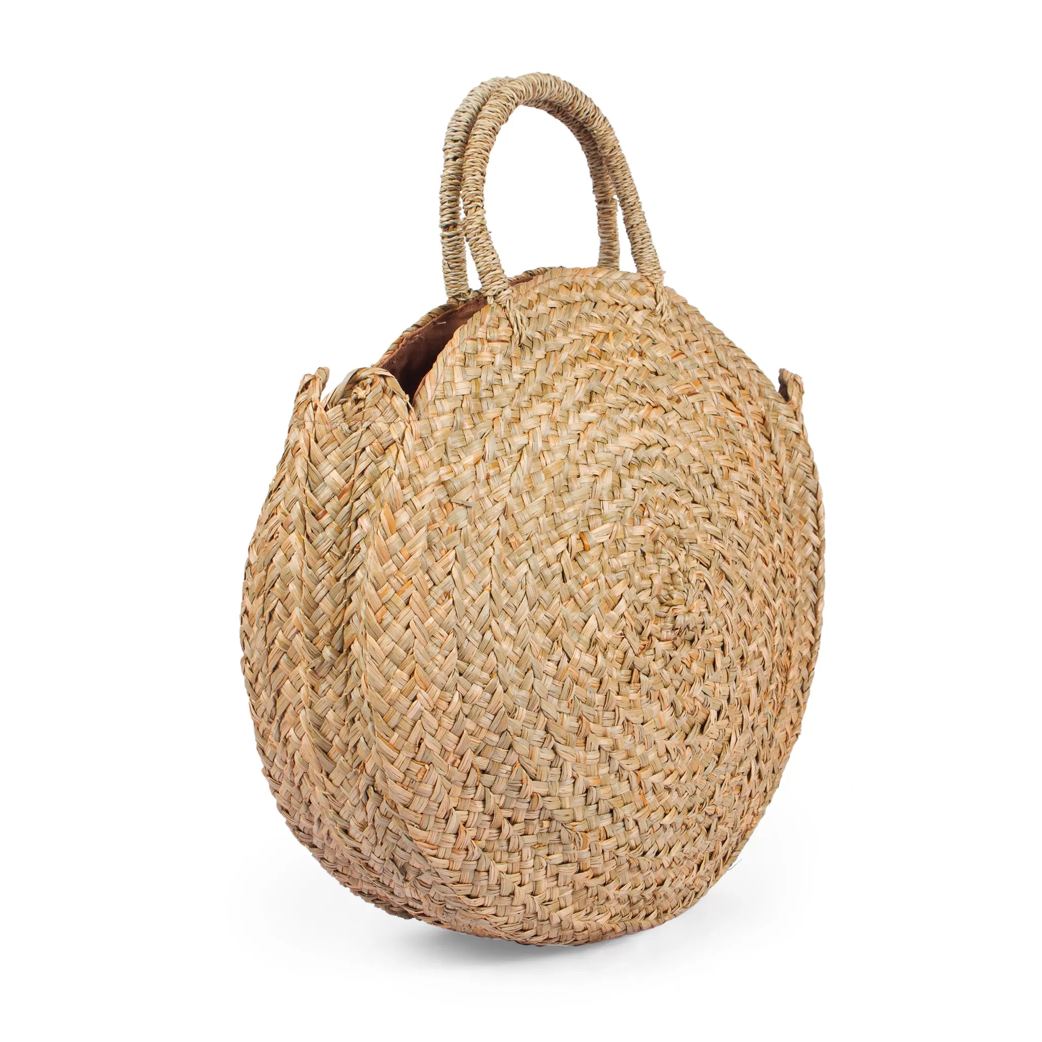 Large Circle basket bag