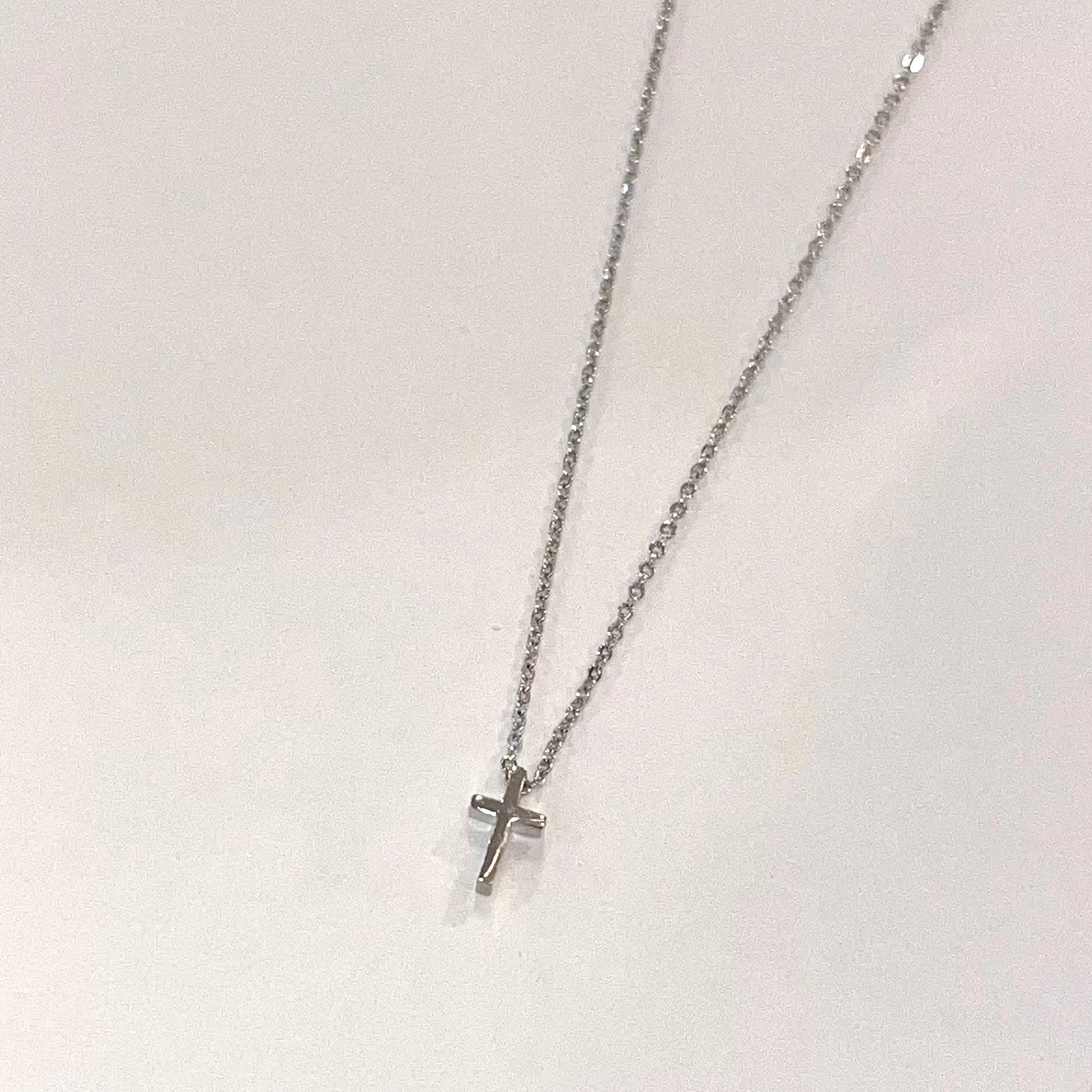 Lauren Gold or Silver Cross Necklace