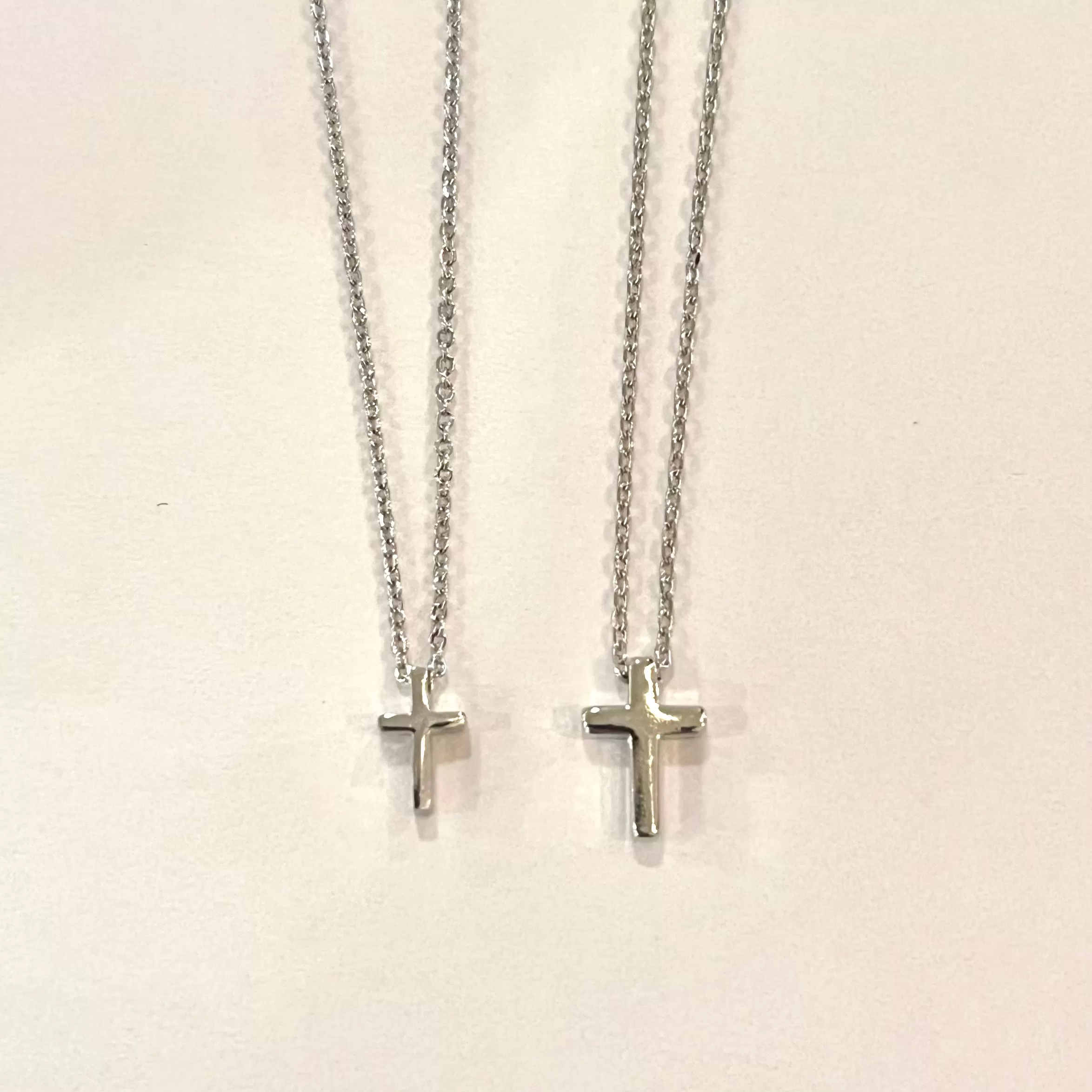 Lauren Gold or Silver Cross Necklace