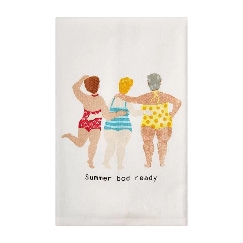 Mudpie Pool Ladies Dish Towel