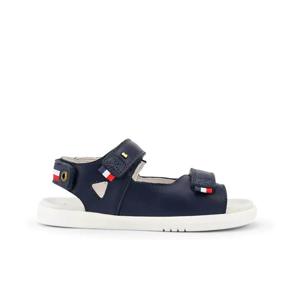 Navy Rise Sandals Step Up