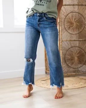 NEW! Lovervet Lucy Distressed Dad Jeans