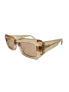 oscar x frank Beige Cortez Sunglasses One Size