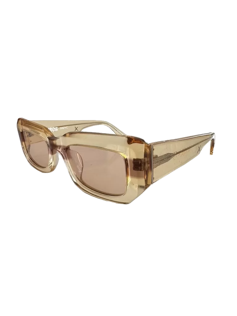 oscar x frank Beige Cortez Sunglasses One Size