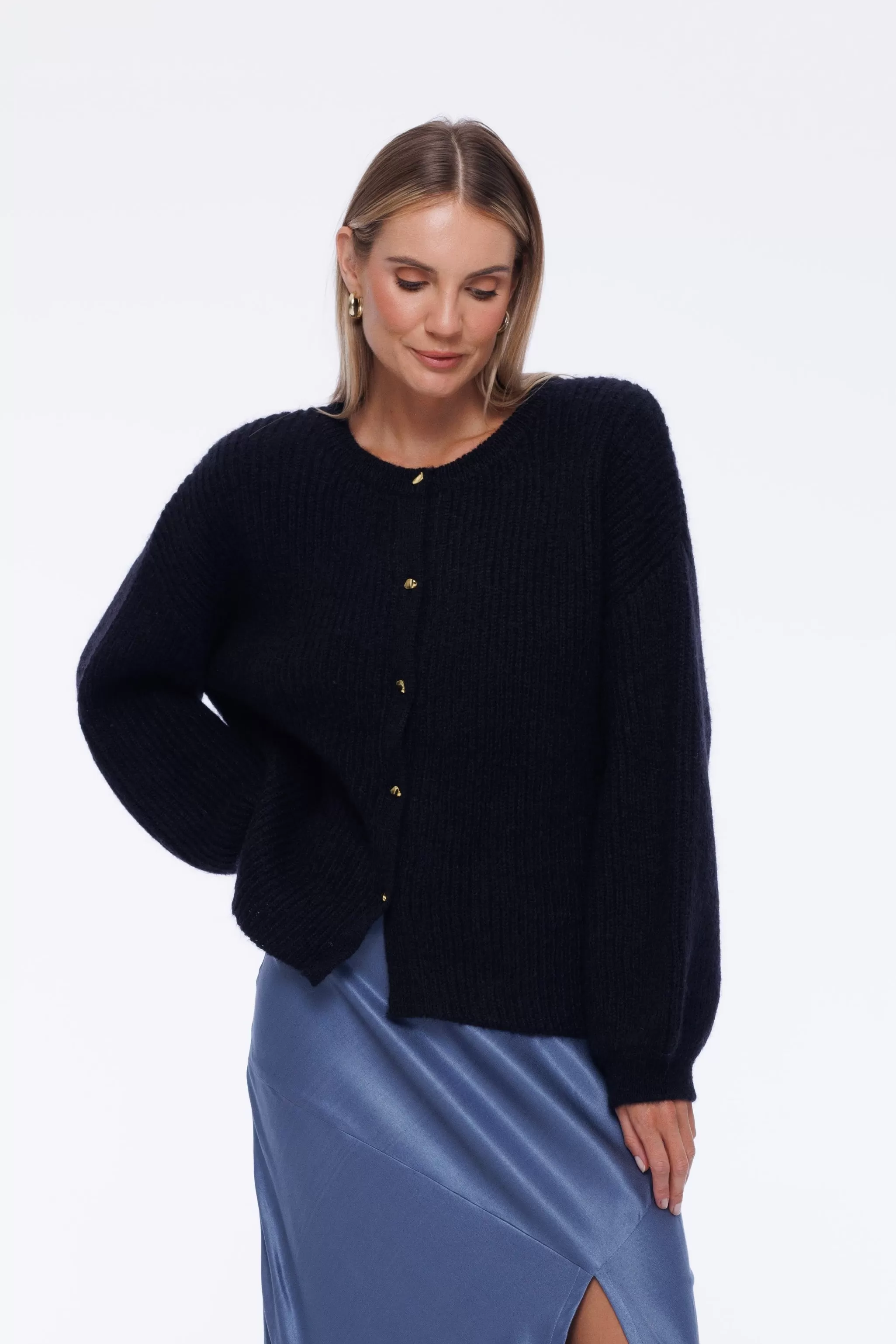 Party In A Cardi - Black