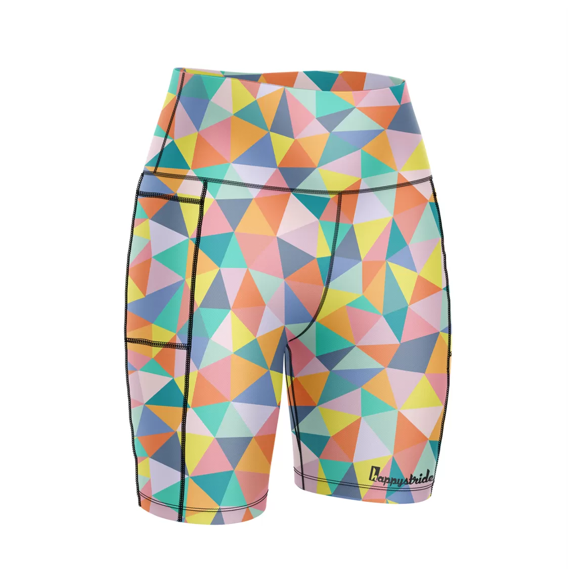 ''Pastel party'' fitted shorts