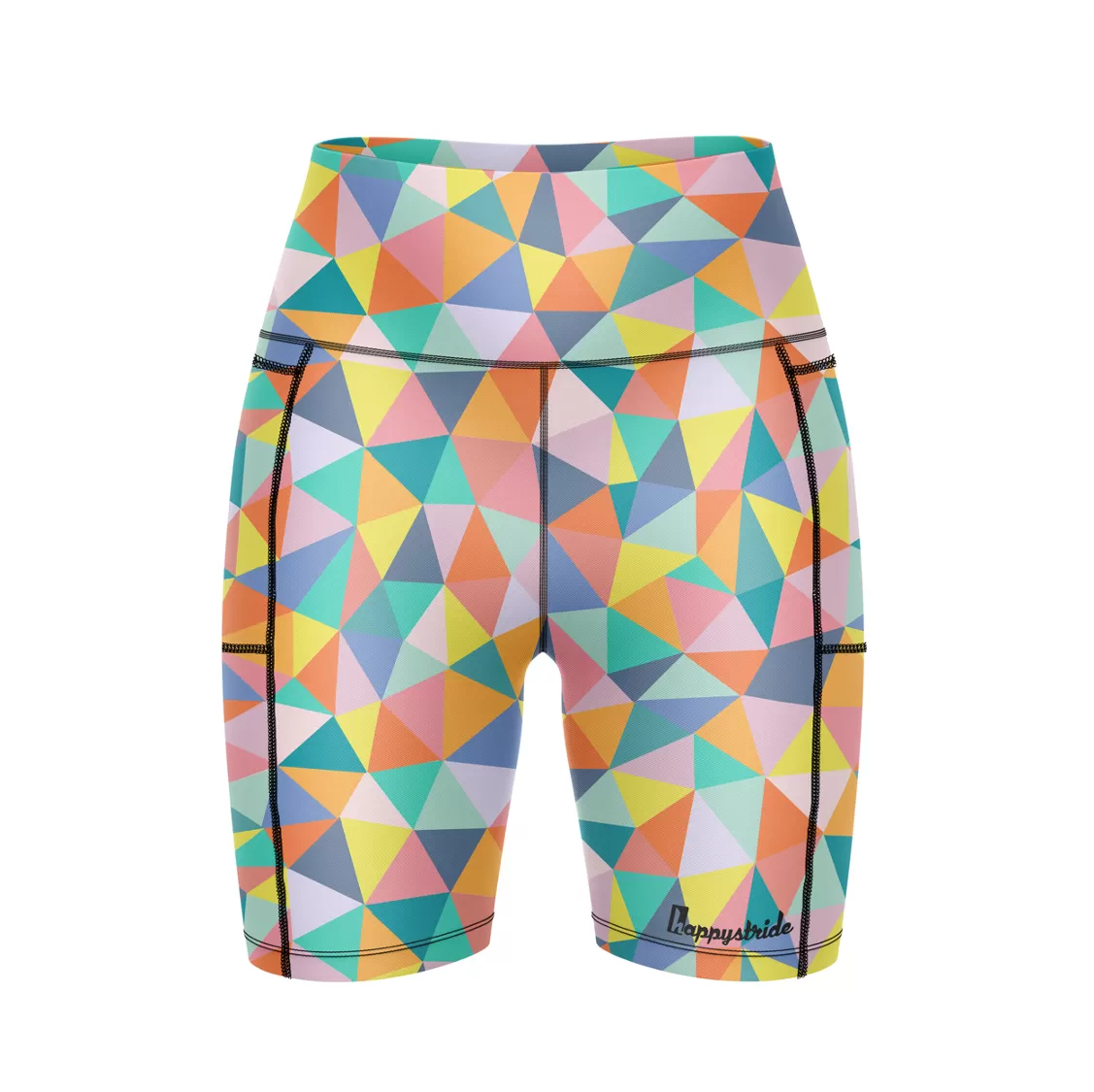 ''Pastel party'' fitted shorts