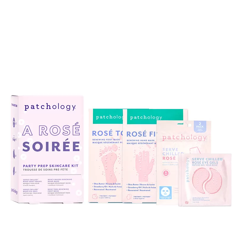 PATCHOLOGY | Rosé Soirée Party Prep Skincare Kit