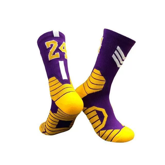 Professional Super Star Basketball Socks Elite Thick Sports Socks Non-slip Durable